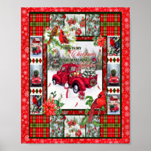 Affiche Cadeaux de Noël C'Est Mon Montre De Film De Noël