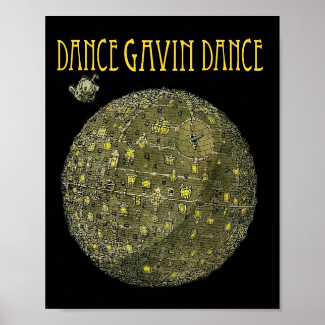 Affiche Cadeaux De Noël Pour Danse Gavin Danser Amateurs (Devant)