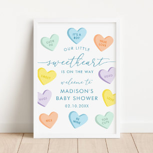 Affiche Cadeaux de Petit Chéri pour la Fête de Naissance d