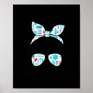 Affiche Cadeaux De Soins Infirmiers Pour Femmes Étudiantes