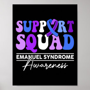 Affiche Cadeaux de syndrome d'Emanuel à cheveux tournesol