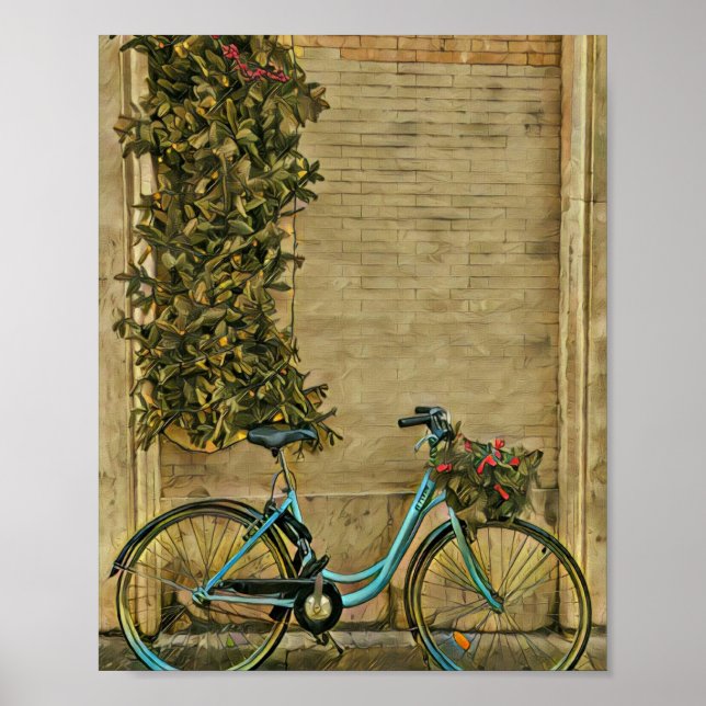 Affiche Cadeaux de vélo pour elle (Devant)