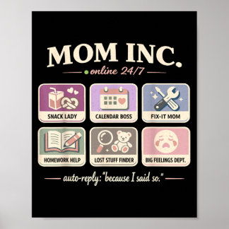 Affiche Cadeaux drôles de fête des mères pour femme Hauts