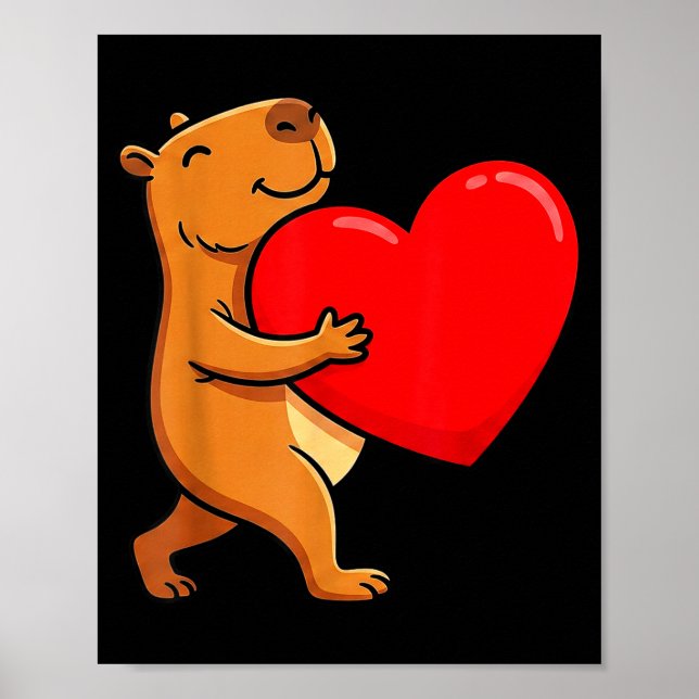Affiche Cadeaux drôles de la Saint-Valentin Je vole des co (Devant)