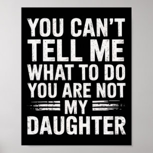 Affiche Cadeaux Drôles de Papa pour Hommes de Fille Pères
