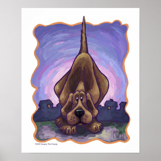 Affiche Cadeaux et accessoires de chien de chien de chien  (Devant)