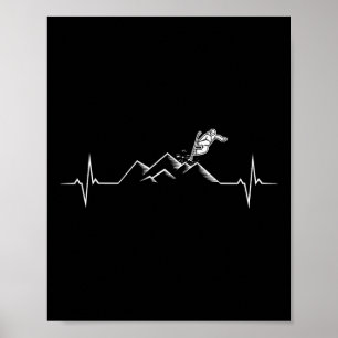 Affiche Cadeaux Et Accessoires De Snowboard Uni-adultes En