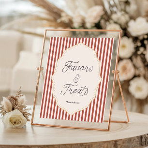 Affiche Cadeaux et friandises italiens Ciao Bambino