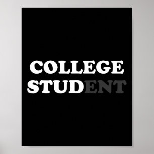 Affiche Cadeaux Étudiants Pour Hommes Étudiants Étudiants