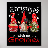 Cadeaux Gnome Amusant Famille Chemises de Noël Fem