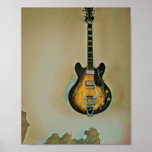 Affiche Cadeaux guitaristes