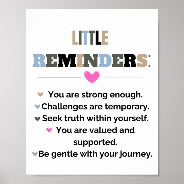 Affiche Cadeaux Motivationnels Inspirationnels Petits Rapp (Devant)