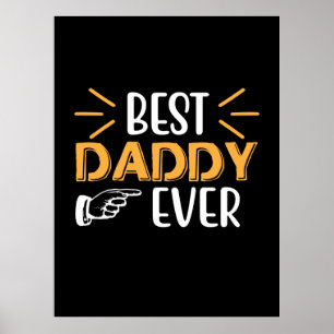 Affiche Cadeaux Papa   Meilleur Papa Ever