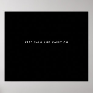 Affiche Cadeaux Personnalisés Pour Hommes Citation Noire I