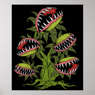 Affiche Cadeaux Plantes carnivores Monster Vénus Piège Vol
