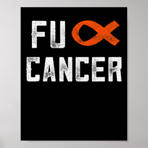 Affiche Cadeaux Pour Femmes Cancer Fck Chemo F Cancer Dist