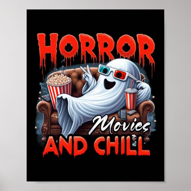 Affiche Cadeaux pour les amateurs de films de fantômes eff (Devant)