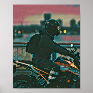 Affiche Cadeaux pour motards