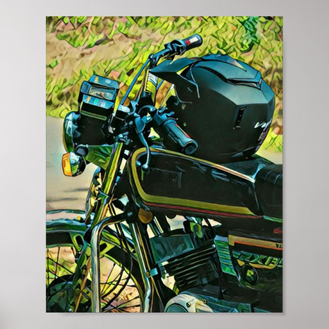 Affiche Cadeaux pour motocycliste (Devant)