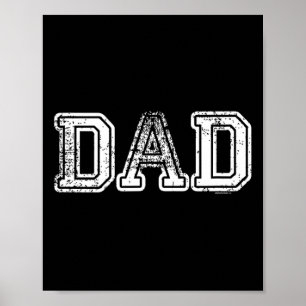 Affiche Cadeaux Pour Papa Vintage Papa Idées Cadeaux Fête 