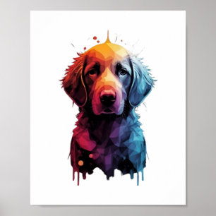 Affiche Cadeaux pour qui aime pour les chiens T-shirt clas