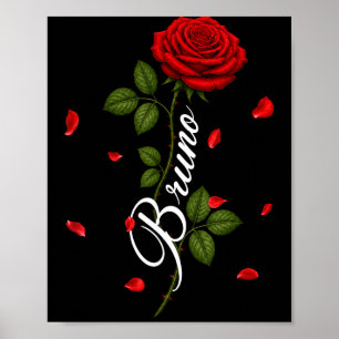 Affiche Cadeaux Vintage Bruno Retro Clic pour hommes femme