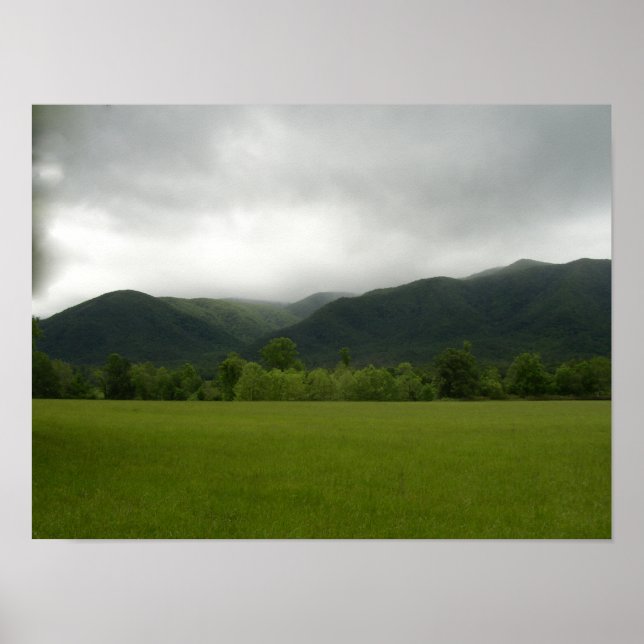 Affiche Cades Cove, Great Smotains Mountain NP, TN (Devant)