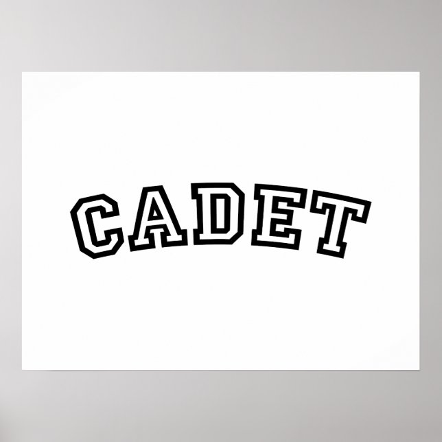 AFFICHE CADET (Devant)