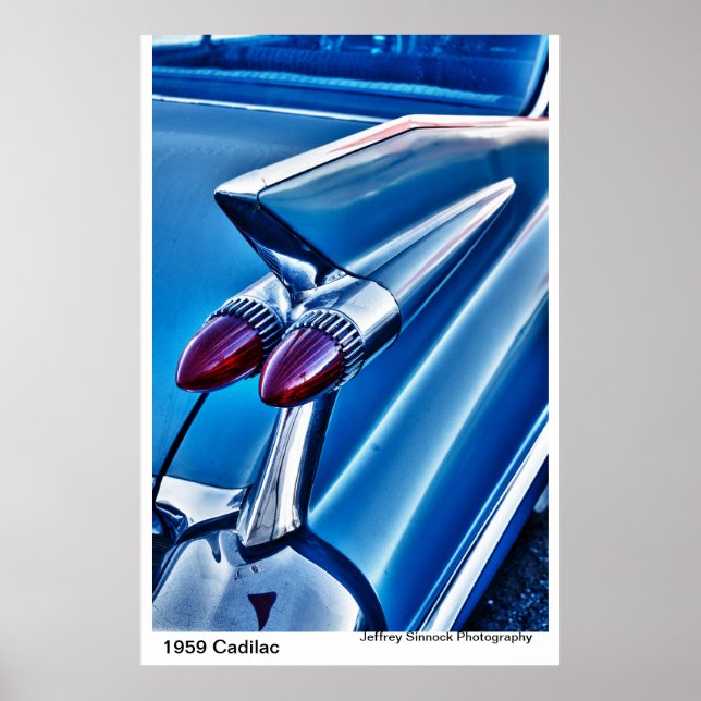Affiche Cadillac 1959 (Devant)