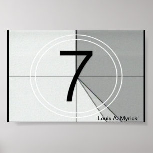 Affiche Cadre Clip Leader de l'Académie 7