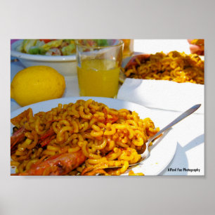 Affiche Cadre de cuisine espagnole