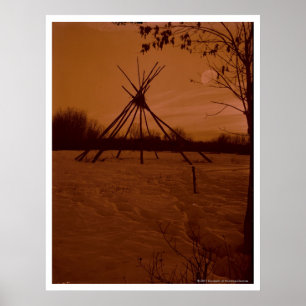 Affiche Cadre de Tipi