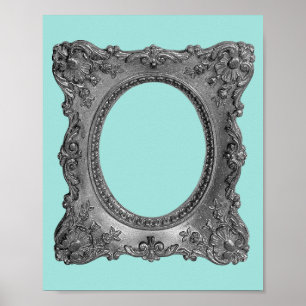 Affiche Cadre d'image victorienne minimaliste