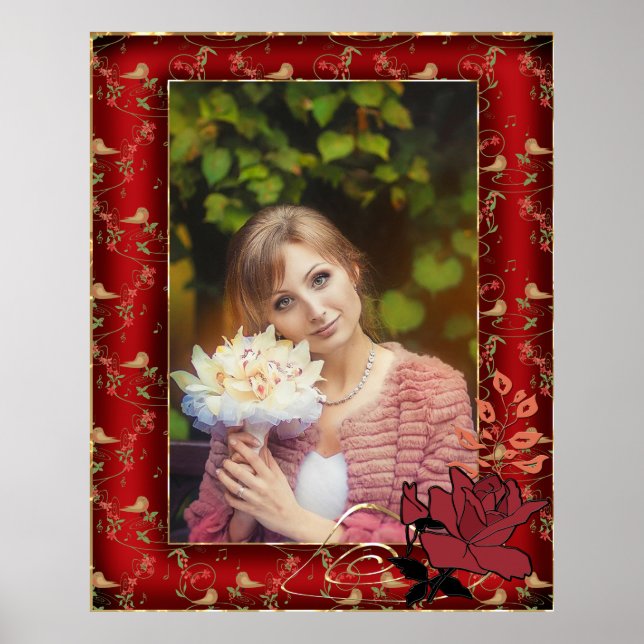 Affiche Cadre photo personnel (Devant)