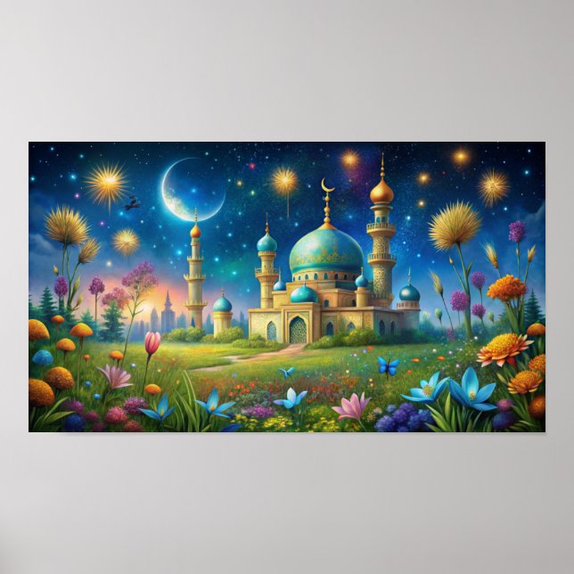 Affiche Cadre TV islamique (Devant)