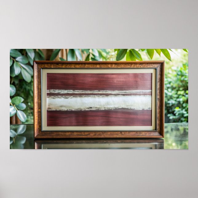 Affiche Cadre TV Samsung (Devant)