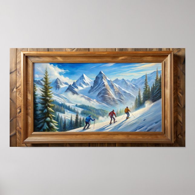 Affiche Cadre TV Samsung (Devant)