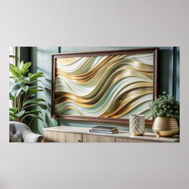 Affiche Cadre TV Samsung (Devant)