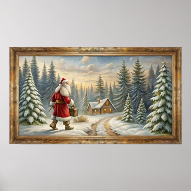 Affiche Cadre TV Samsung (Devant)