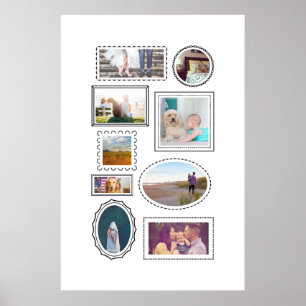 Affiche Cadres amusants Neuf Photo Art personnalisé Imprim