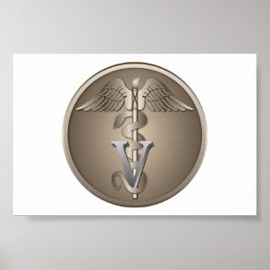 Affiche Caduceus vétérinaire
