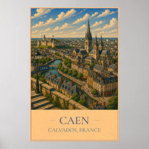 Affiche Caen