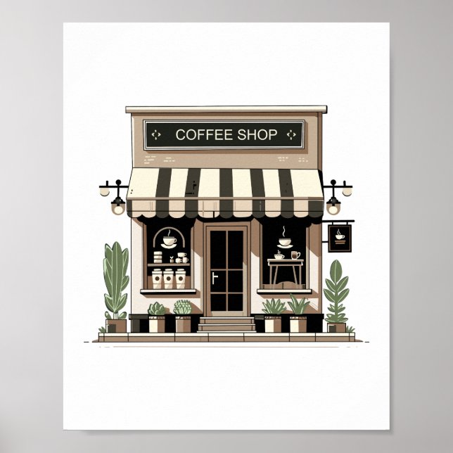 Affiche Café (Devant)