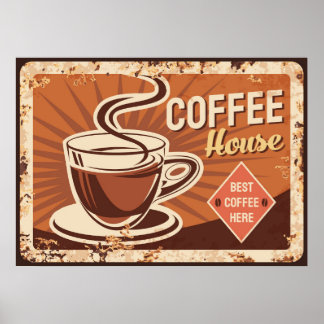 Affiche Café