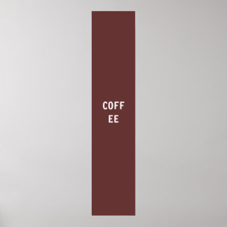 Affiche café