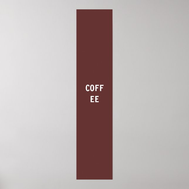 Affiche café (Devant)