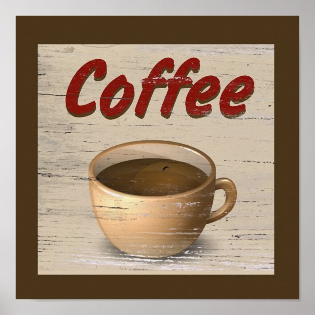 Affiche Café 2 (Devant)