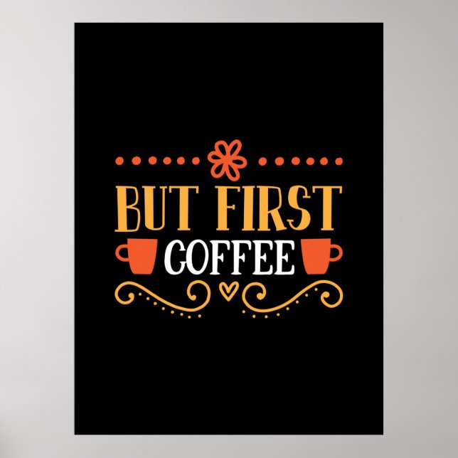 Affiche Café Art Mais Premier Café (Devant)