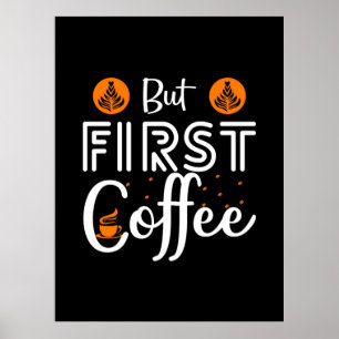 Affiche Café Art Mais Premier Café