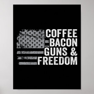 Affiche Café Bycon Armes Et Liberté - Barbecue Grill Pro G